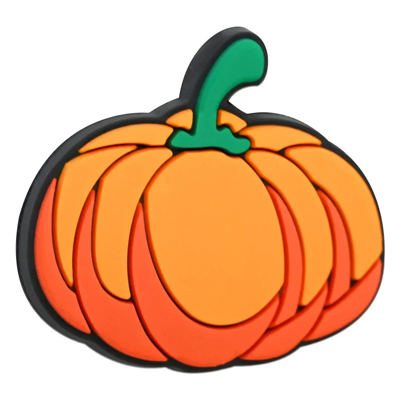 Halloween Pumpkin Series Silicone Focal Beads