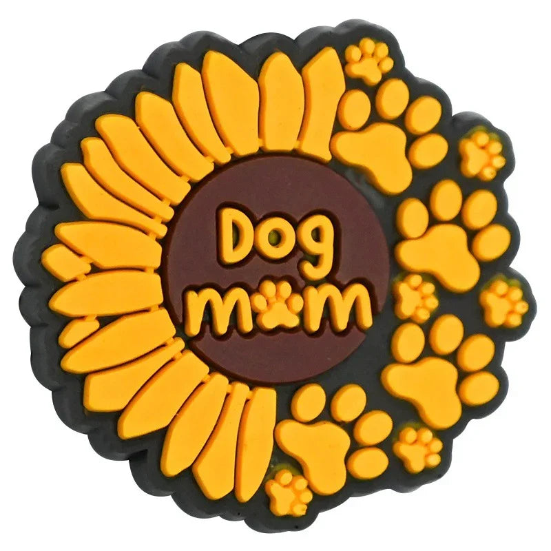 Cute Cartoon Puppy Silicone Focal Bead