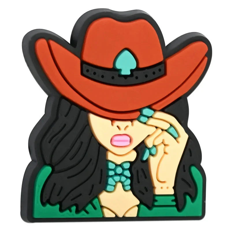 Cowboy Series Silicone Focal Bead