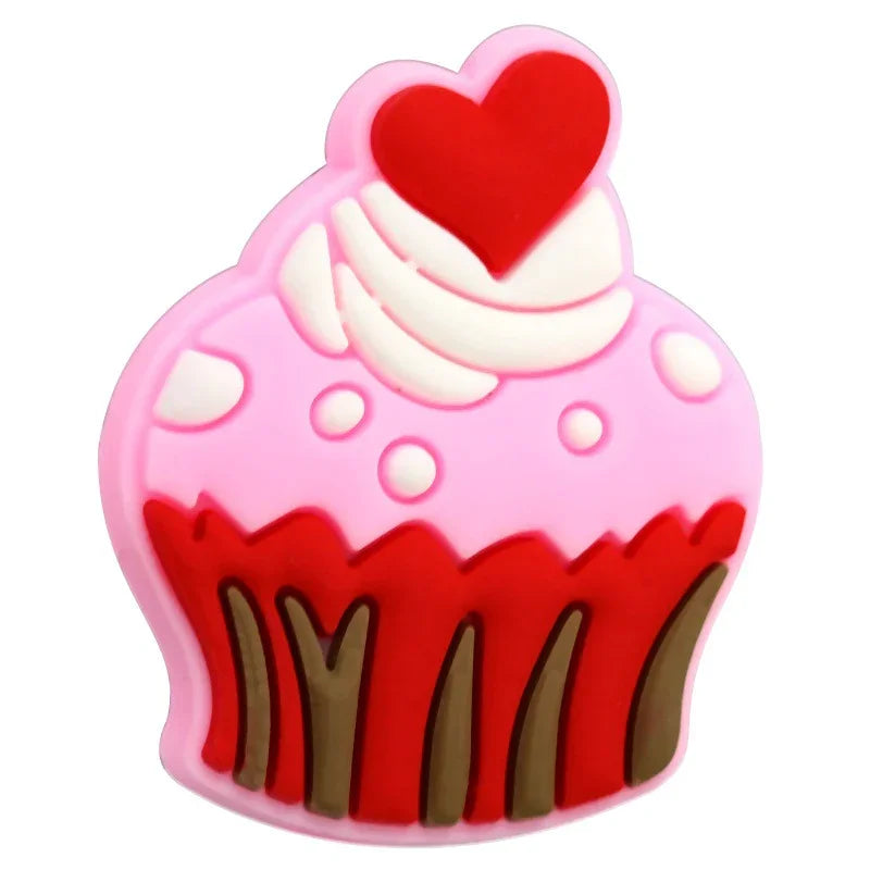 Cartoon Cute Food Series Silicone Focal Beads