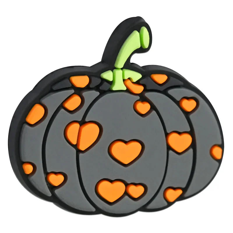 Halloween Pumpkin Series Silicone Focal Beads