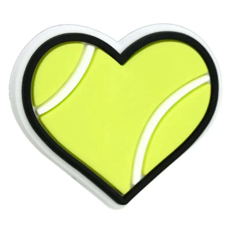Cartoon Sports Series Ball Silicone Focal Beads