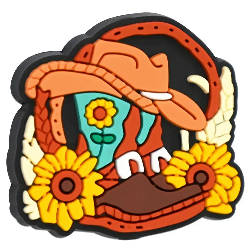 Cowboy Series Silicone Focal Bead