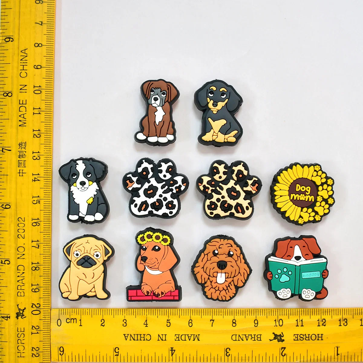 Cute Cartoon Puppy Silicone Focal Bead