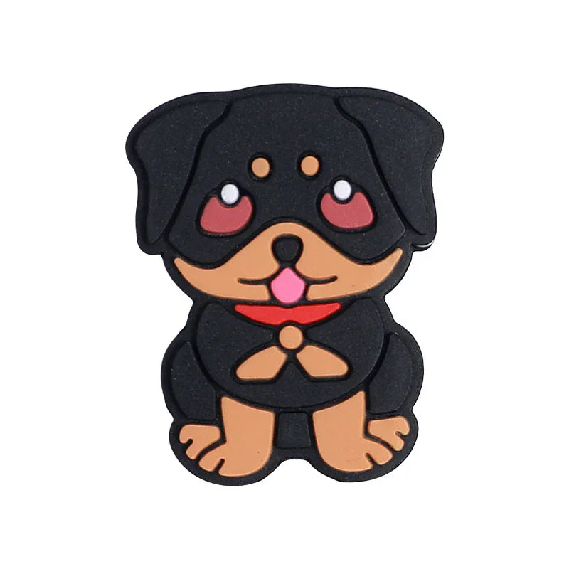 Love Dog Silicone Focal Beads