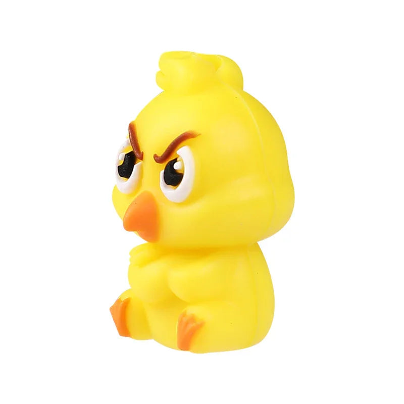 Little Bear 3D Silicone Bead Jewelry Cartoon Yellow Duck Silicone Focal Bead