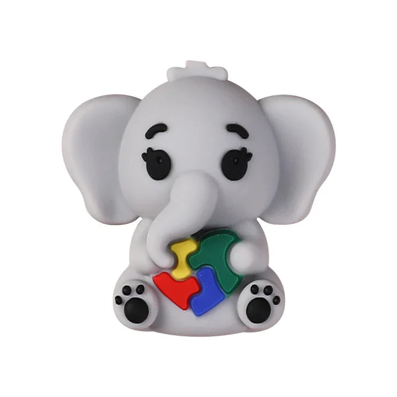 Caring for Autism Silicone Focal Beads