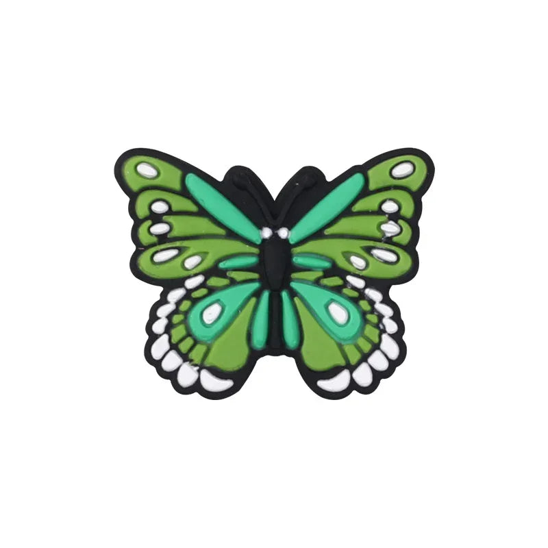 Cartoon Butterfly Silicone Focal Bead