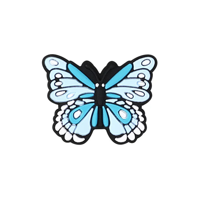 Cartoon Butterfly Silicone Focal Bead