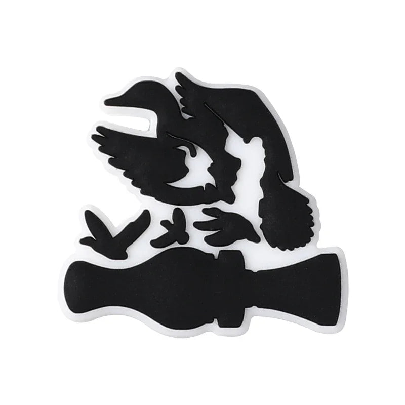 Hunting Season Cartoon Silicone Focus Beads