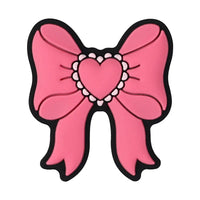 Pink Heart Bow
