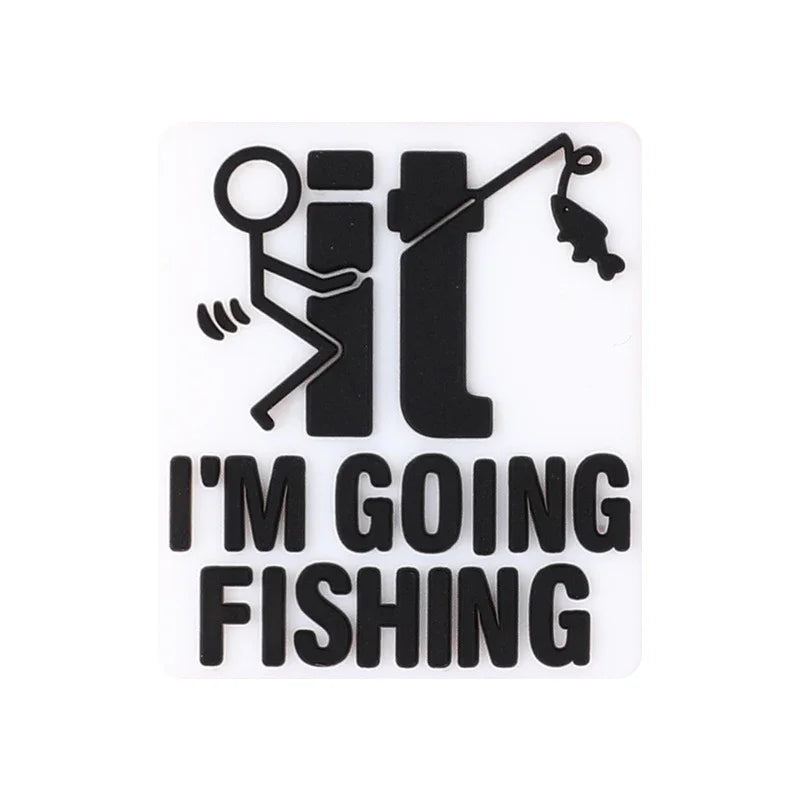 Hunting Season Cartoon Silicone Focus Beads