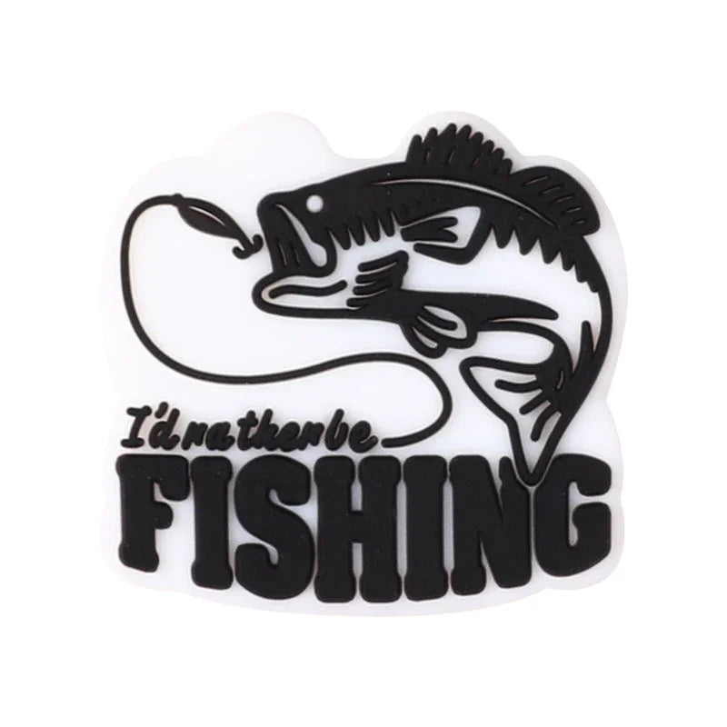 Hunting Season Cartoon Silicone Focus Beads