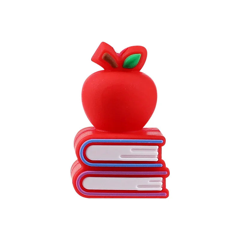 Graduation Season Theme Bachelor Hat Trophy 3D Silicone Focus Beads