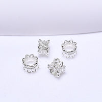 Silver spacer beads