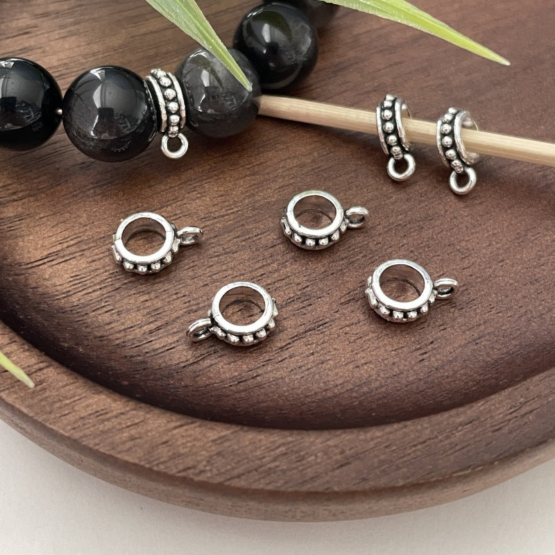 Alloy Hanging Head Connecting Buckle Spacer Beads