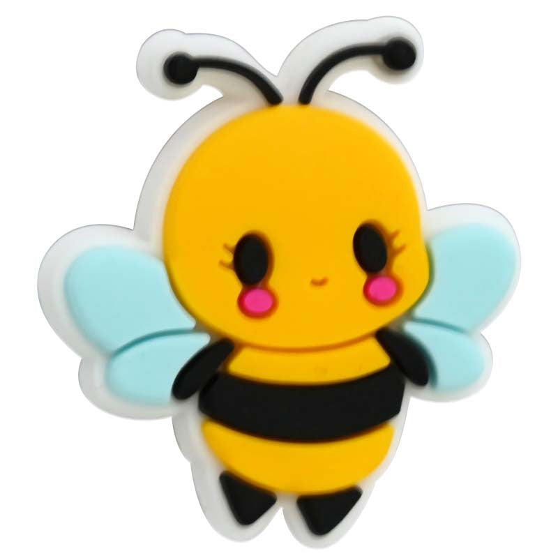 Cute Little Bee Silicone Focus Beads In Various Shapes