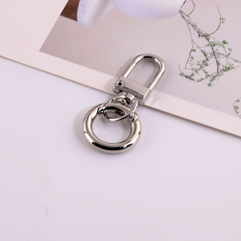 Candy Color Swivel Lobster Clasp with Spring Ring - 33mm Lacquered Gate Buckle & 20mm | DIY Keychain Bracelet Making Supply