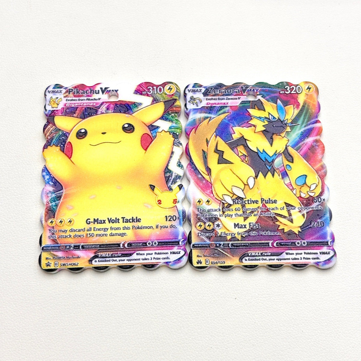 Mini Trading Card Game Acrylic Focal Beads, Holographic Battle Card & Pocket Monster Beads for DIY Beadable Pens & Keychains