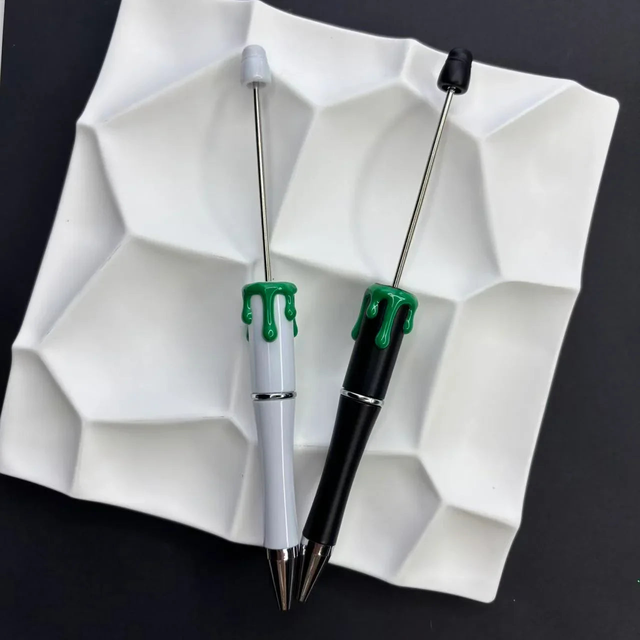 Handmade Halloween bloody pens, red blood and green blood