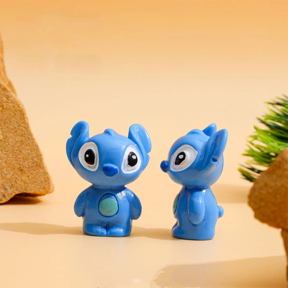 3D Cartoon Resin Cute Stitc In Different Poses