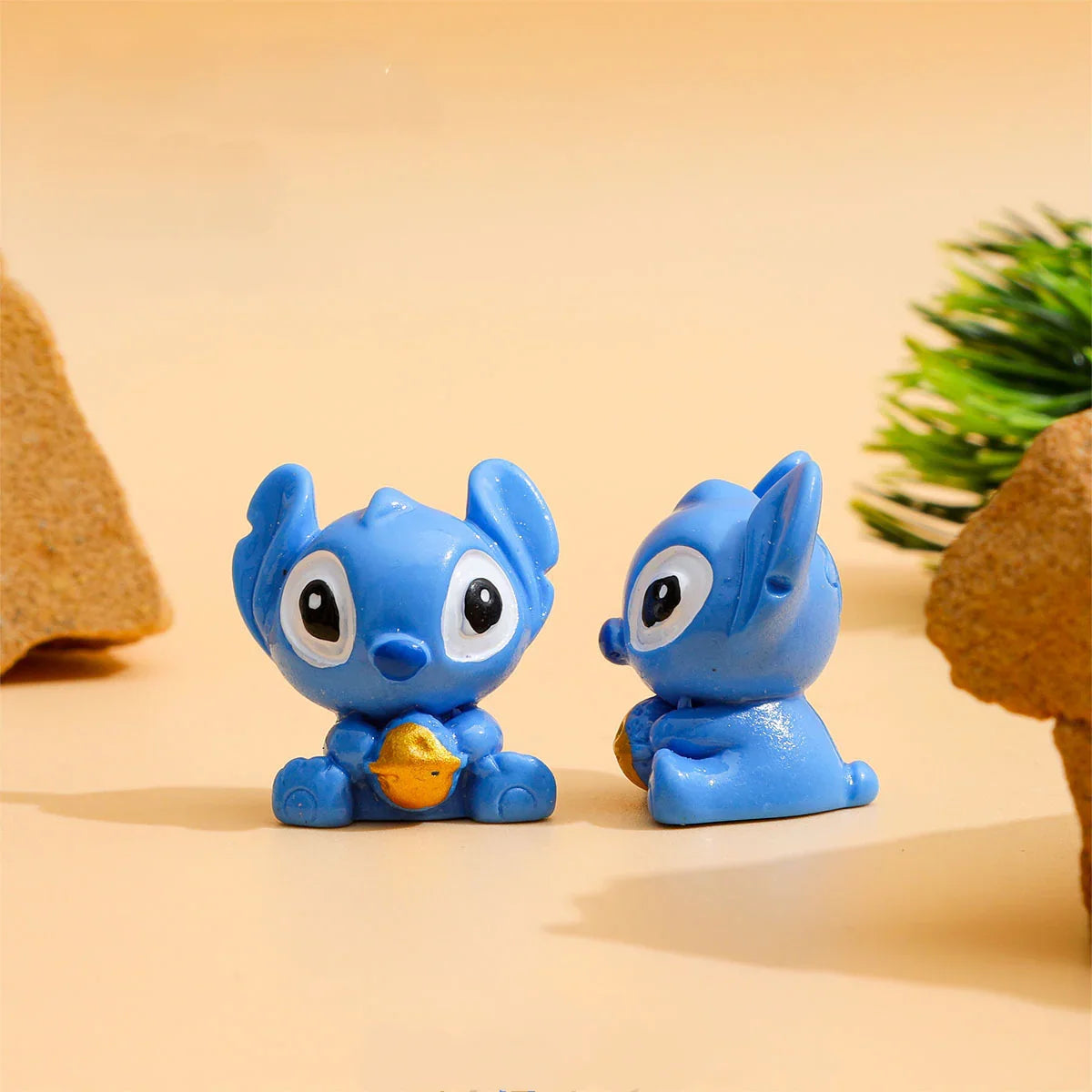 3D Cartoon Resin Cute Stitc In Different Poses