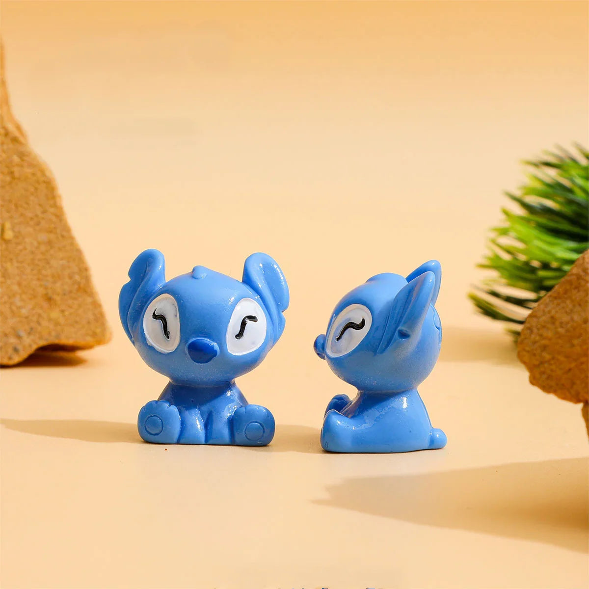 3D Cartoon Resin Cute Stitc In Different Poses