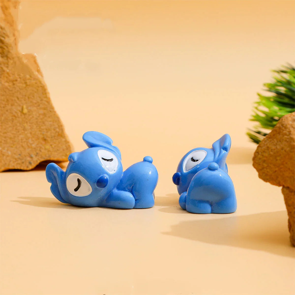 3D Cartoon Resin Cute Stitc In Different Poses