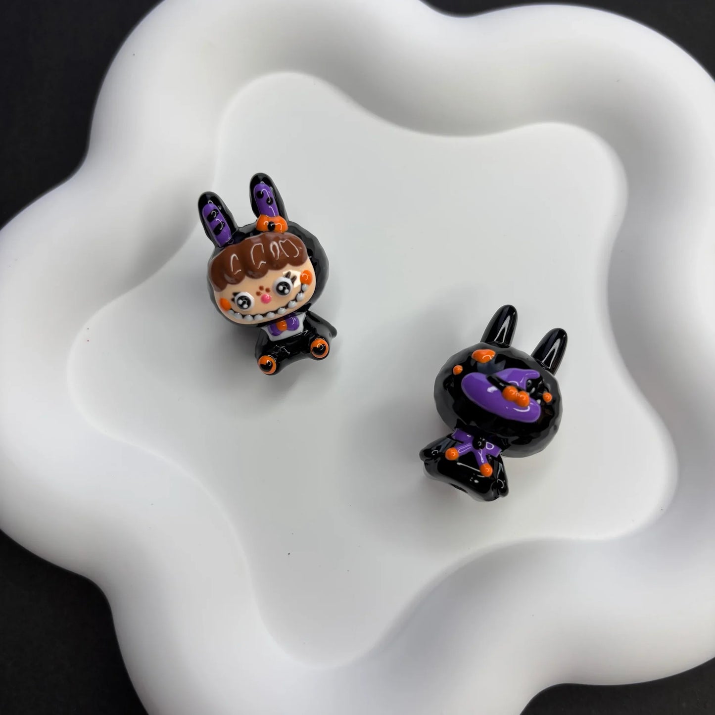 Cartoon Sanri Acrylic 3D Three-dimensional Glossy Hand-painted Beads