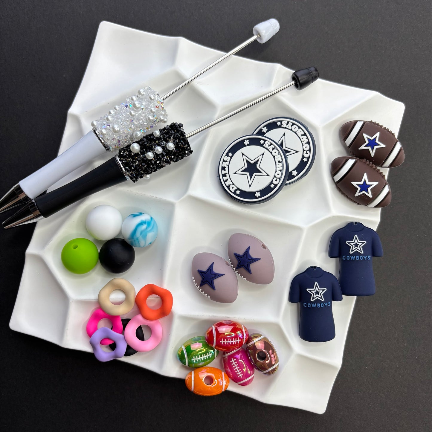 NFL Team Silicone Bead Set –NFL Team Combo Packs