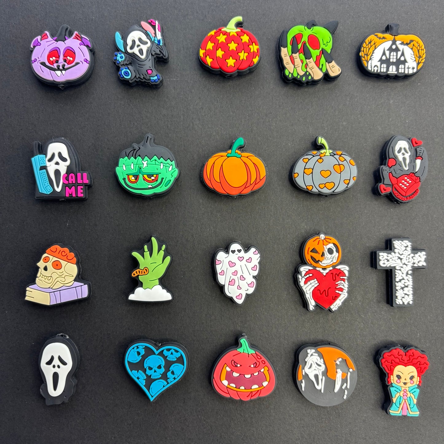 Halloween Series Bead Pen Beaded Silicone Bead Set