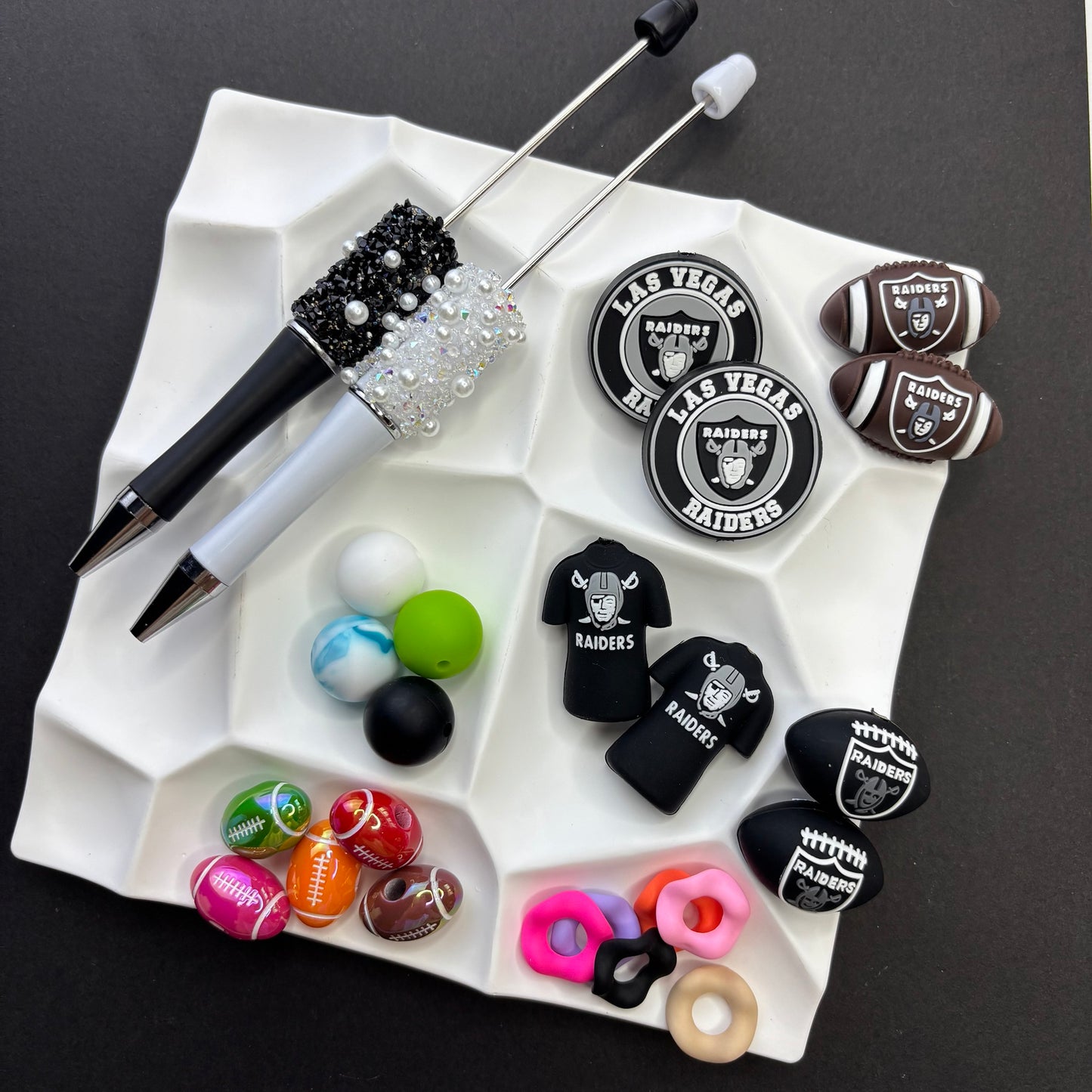 NFL Team Silicone Bead Set –NFL Team Combo Packs