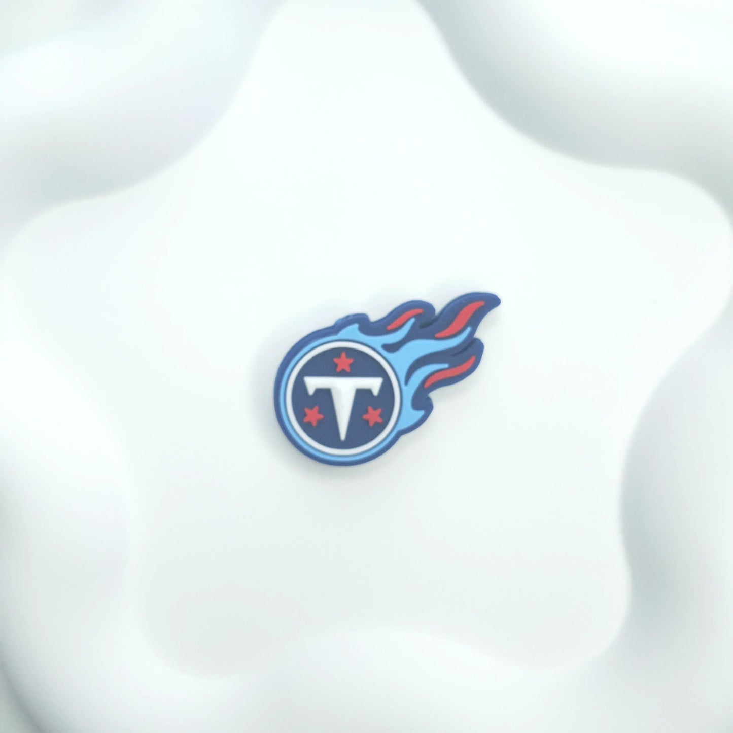 NFL team logos combined Silicone Focus Beads