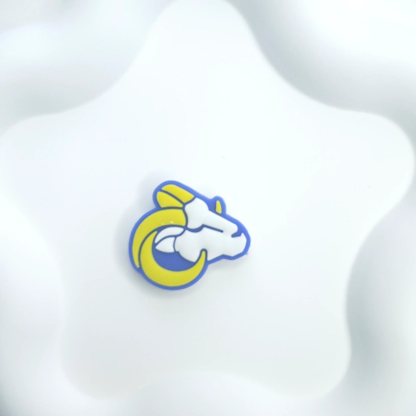 NFL team logos combined Silicone Focus Beads