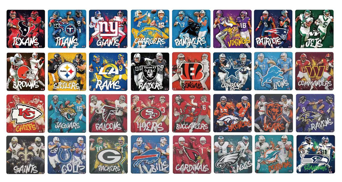 🏈 Touchdown! The Ultimate NFL Silicone Focal Bead Collection is Here!
