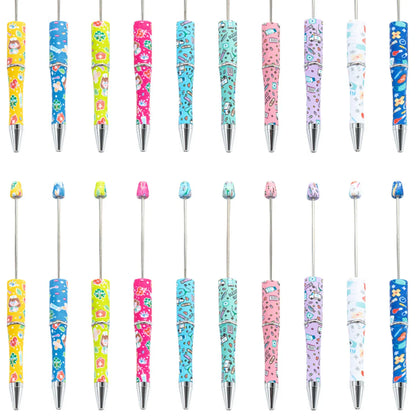 DIY Plastic Bead Pen Creative Nurses Day Bead Pen