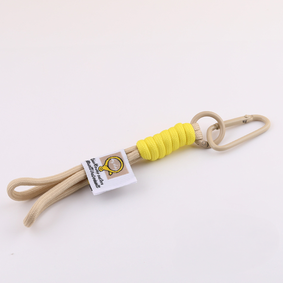 Urban Streetstyle Braided Phone Lanyard - 13cm Nylon Wrist Strap with D-Ring | DIY Keychain Bracelet Making Supply