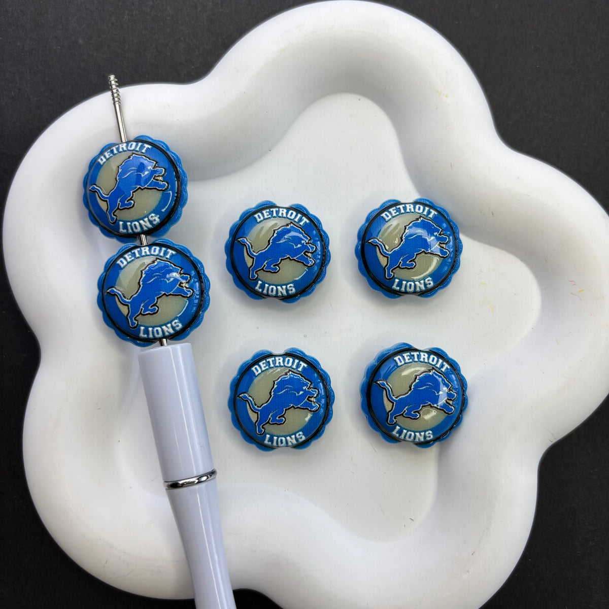 Football Bottle Cap Diamond Painting Accessories Collection | Acrylic Pen Topper & Sport Cover Minder Kit