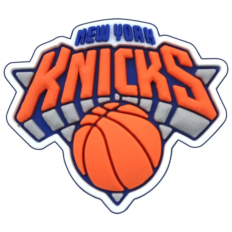 Silicone Focal Beads 3D  NBA team logo | DIY Sports Fan Bracelet & Keychain Craft Bead