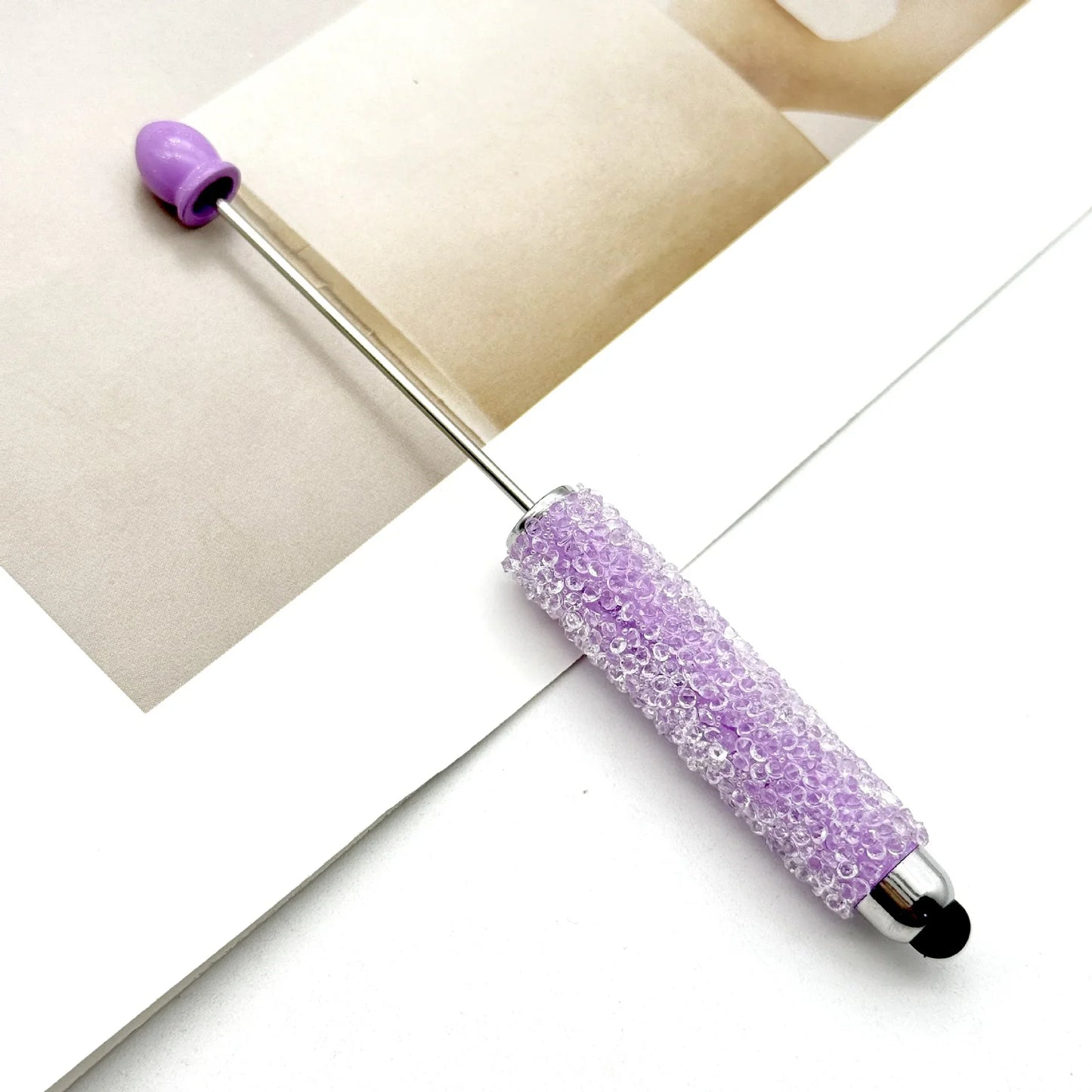 Resin Starry Sky Touch Screen Bead Pen Sugar Rhinestone Cute Grain Pen