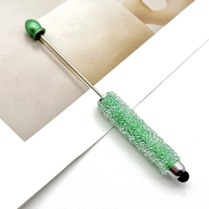 Resin Starry Sky Touch Screen Bead Pen Sugar Rhinestone Cute Grain Pen
