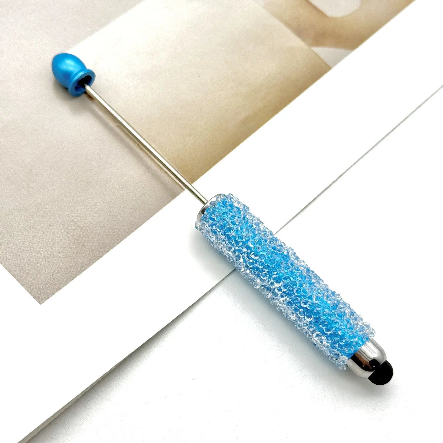 Resin Starry Sky Touch Screen Bead Pen Sugar Rhinestone Cute Grain Pen