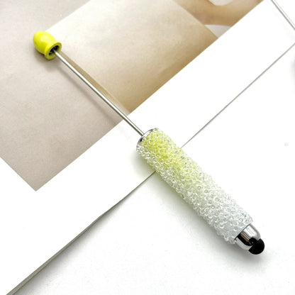 Resin Starry Sky Touch Screen Bead Pen Sugar Rhinestone Cute Grain Pen