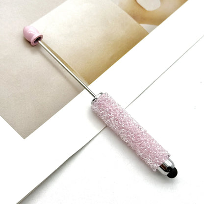 Resin Starry Sky Touch Screen Bead Pen Sugar Rhinestone Cute Grain Pen