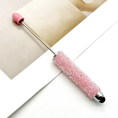 Resin Starry Sky Touch Screen Bead Pen Sugar Rhinestone Cute Grain Pen