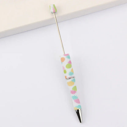 Printed Bead Pen Creative Cow and Tiger Pattern Ballpoint Pen