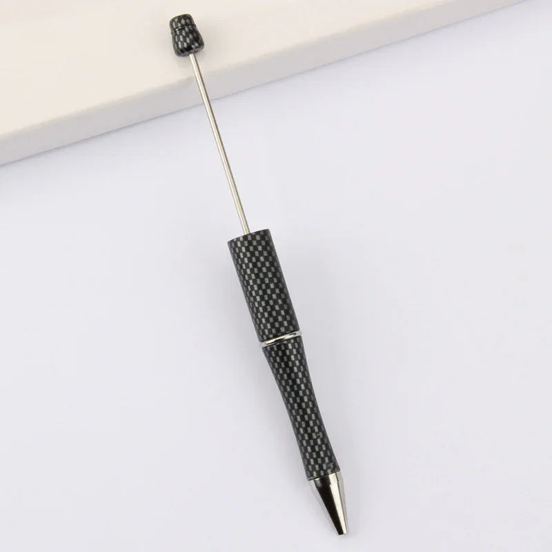 Printed Bead Pen Creative Cow and Tiger Pattern Ballpoint Pen | DIY Beadable Pen Craft Gift Idea