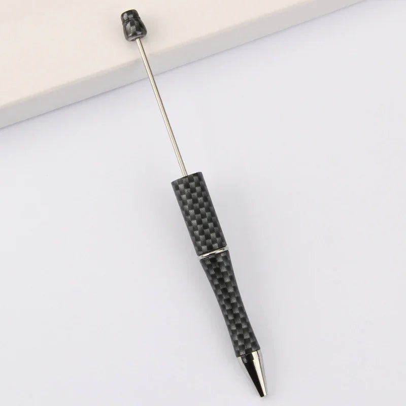 Printed Bead Pen Creative Cow and Tiger Pattern Ballpoint Pen | DIY Beadable Pen Craft Gift Idea