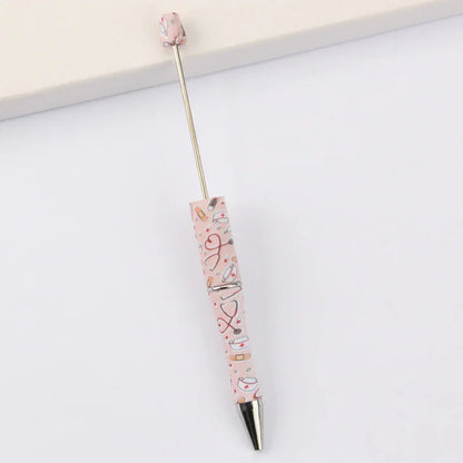 Printed Bead Pen Creative Cow and Tiger Pattern Ballpoint Pen