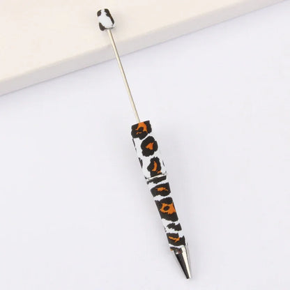Printed Bead Pen Creative Cow and Tiger Pattern Ballpoint Pen